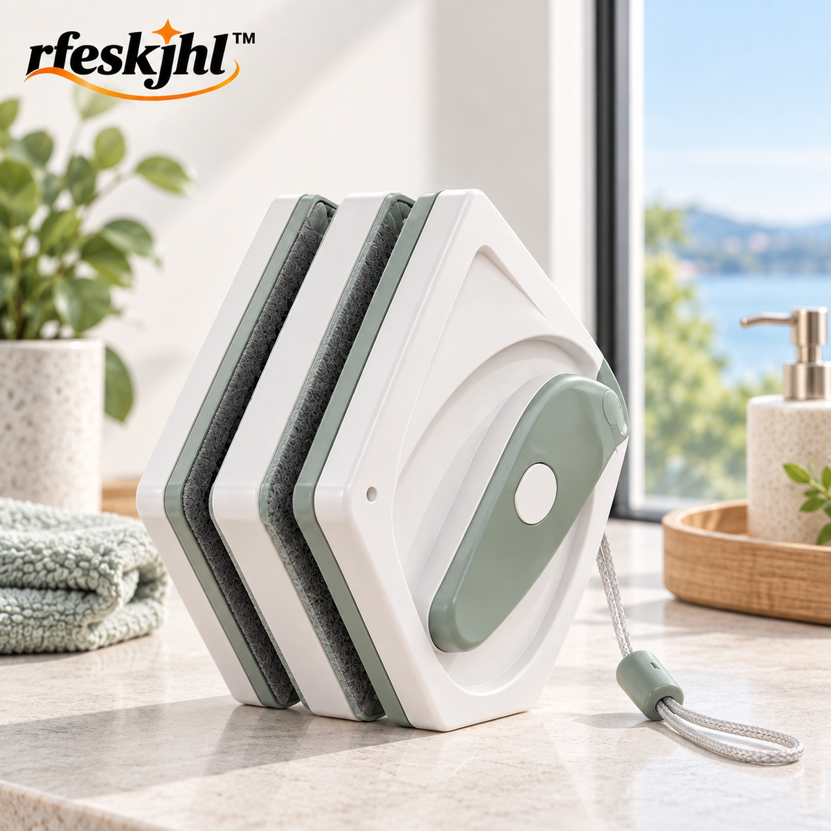 rfeskjhl™ Multi-Layer Window Cleaning Tool