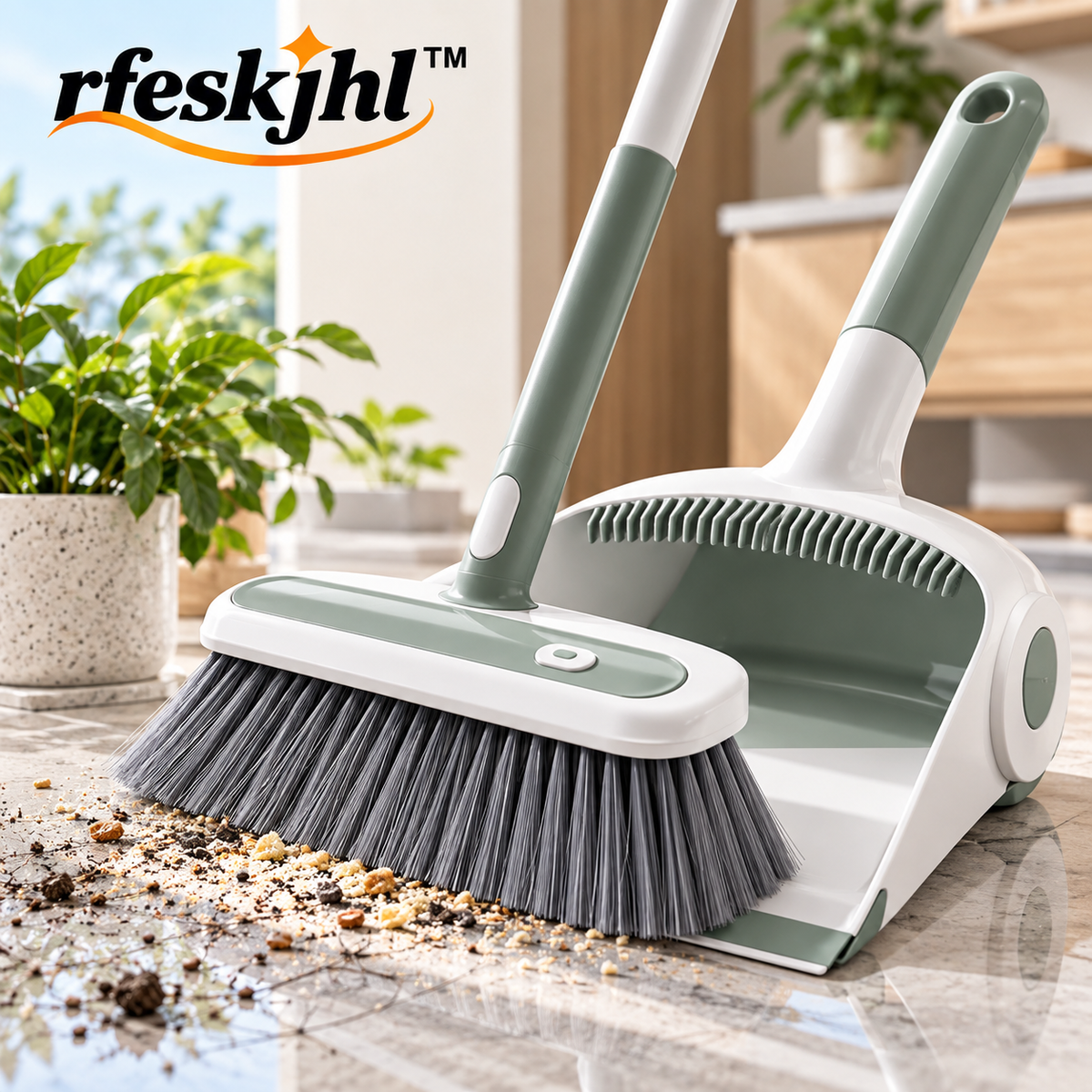 rfeskjhl™ Heavy-Duty Multi-Purpose Scrub Brush