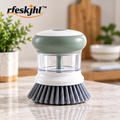 rfeskjhl™ Palm Scrub Brush with Soap Reservoir