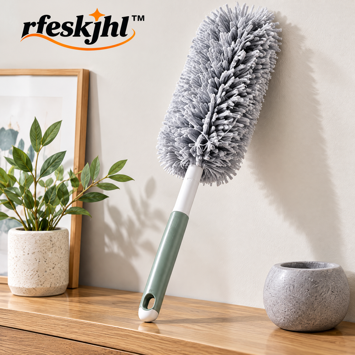 rfeskjhl™ Long-Reach Flexible Dusting Wand