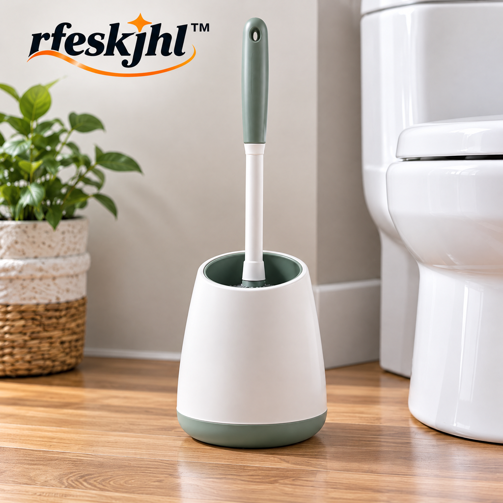 rfeskjhl™ Compact Toilet Brush &amp; Storage Caddy