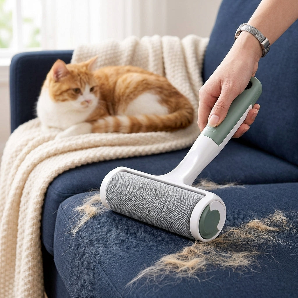 rfeskjhl™ Reusable Fabric &amp; Pet Hair Roller