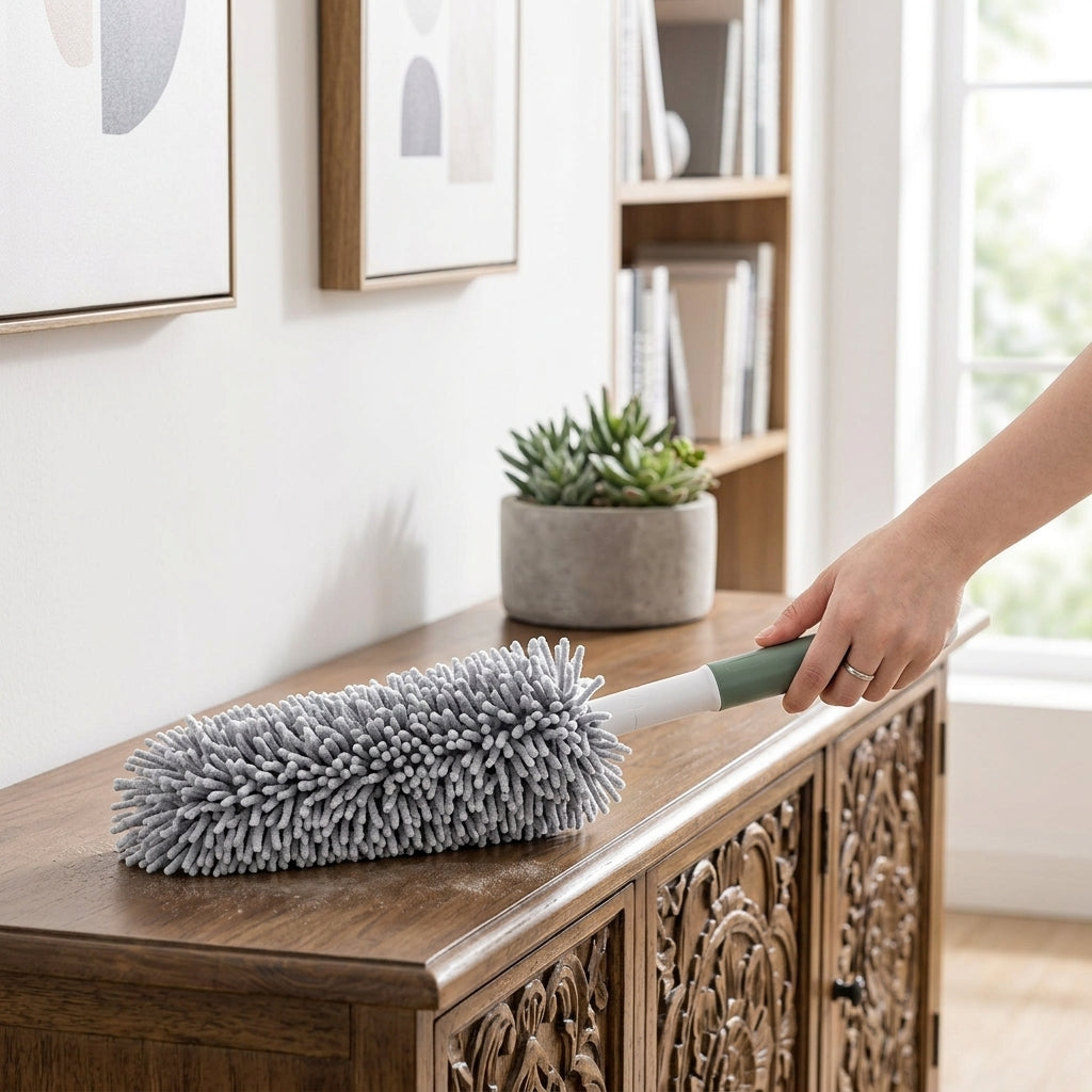 rfeskjhl™ Long-Reach Flexible Dusting Wand