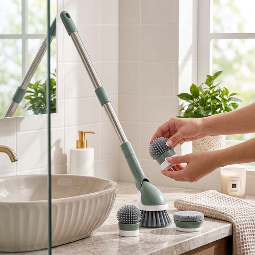 rfeskjhl™ Multi-Head Extendable Cleaning Brush Set