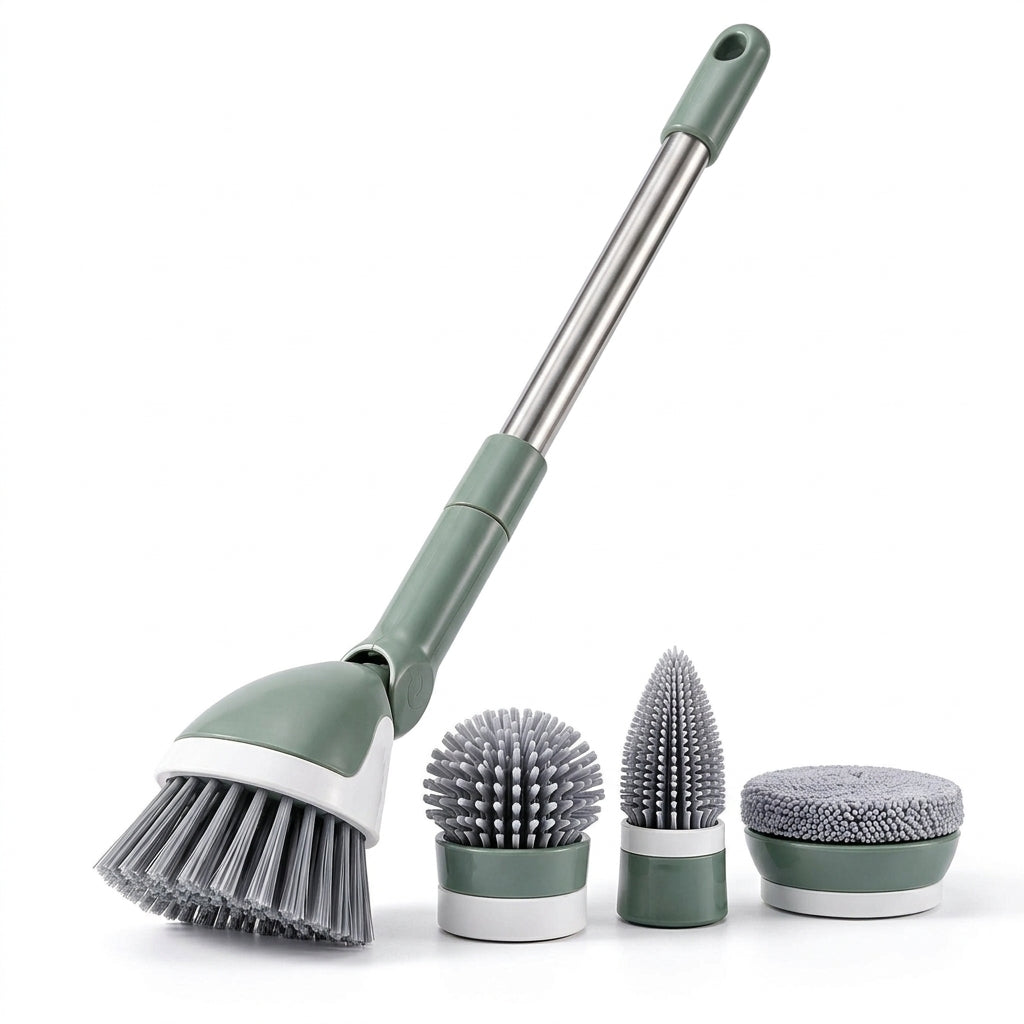 rfeskjhl™ Multi-Head Extendable Cleaning Brush Set