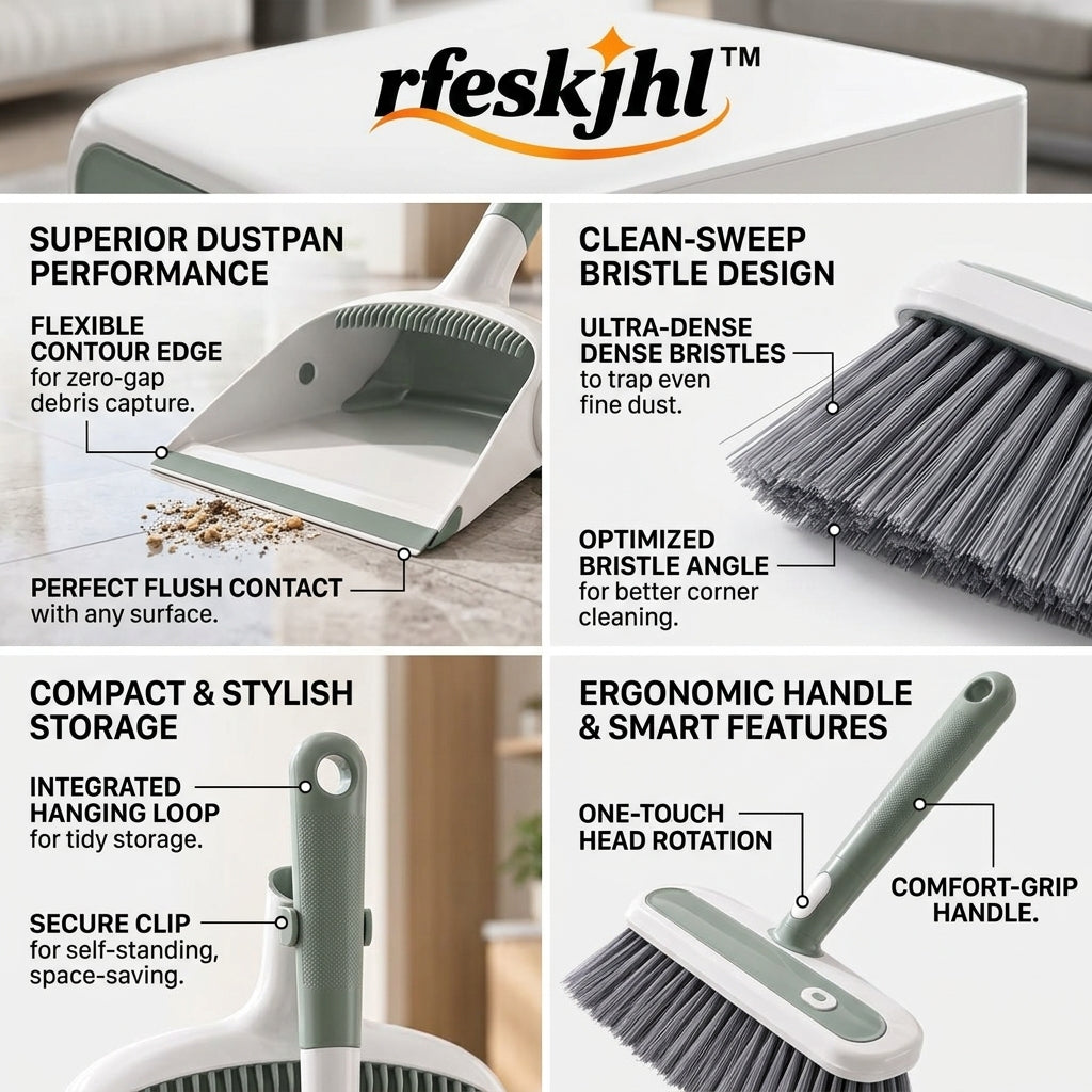 rfeskjhl™ Heavy-Duty Multi-Purpose Scrub Brush